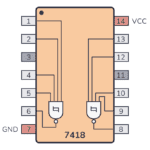 7418 Pinout