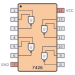 7426 Pinout
