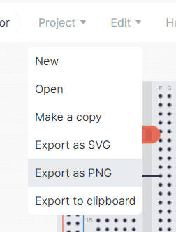 Circuit Canvas Export options