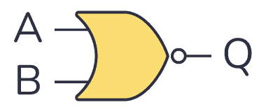 NOR gate symbol