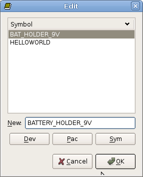 Create new symbol